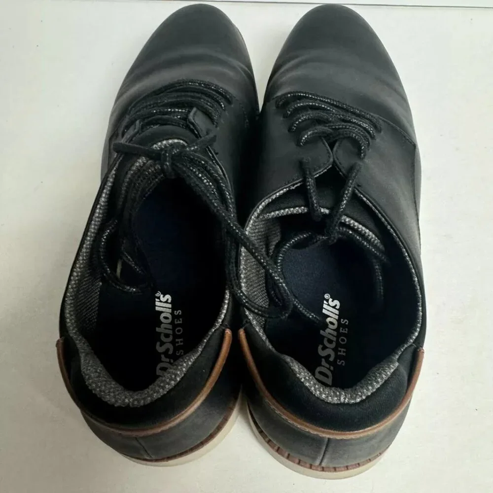 Dr Scholls Mens Sync Oxford Black Size 13 M